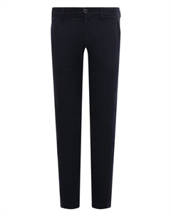 Брюки из хлопка и льна Jacob cohen