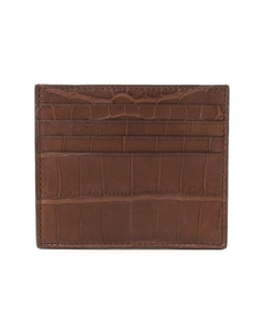 Футляр для кредитных карт из кожи крокодила Rubeus milano