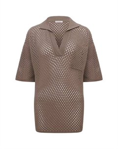 Хлопковой пуловер Brunello cucinelli