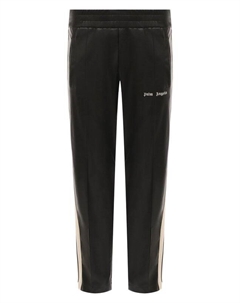 Брюки из экокожи Palm angels