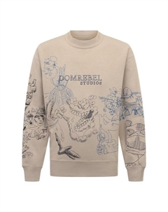 Хлопковый свитшот Dom rebel