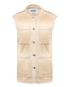Джинсовый жилет Msgm