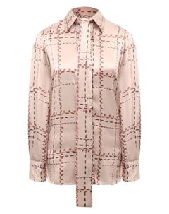 Атласная блузка Kiton