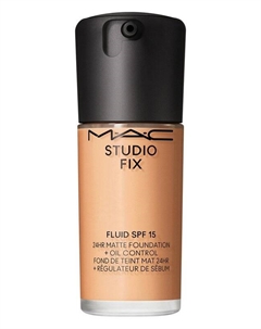 Тональная основа Studio Fix ​Fluid SPF 15 24HR Matte Foundation + Oil Control, NC35​ (30ml) Mac