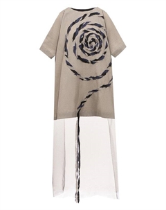 Туника изо льна и хлопка Midgard paris