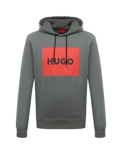 Хлопковое худи Hugo