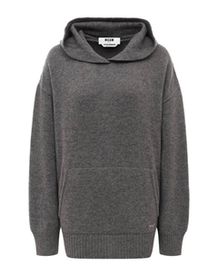 Худи из шерсти и кашемира Msgm