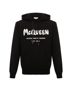 Хлопковое худи Alexander mcqueen