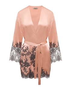 Шелковый халат Marjolaine