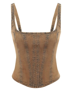 Джинсовый топ-корсет Giuseppe di morabito