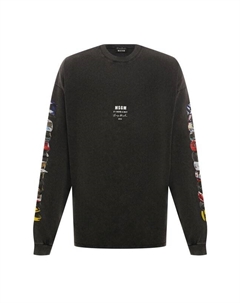 Хлопковый лонгслив Msgm