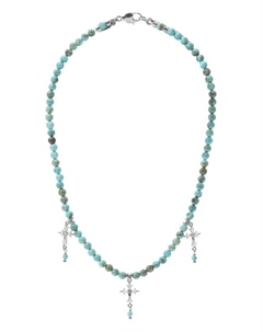 Колье Ocean cross Bluejay