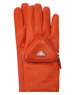 Кожаные перчатки Prada