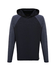 Худи из шерсти и шелка Sease