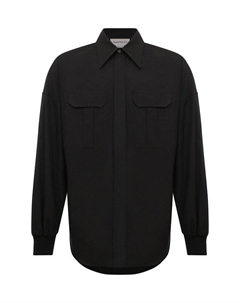 Хлопковая рубашка Alexander mcqueen