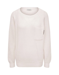 Хлопковый свитер Brunello cucinelli