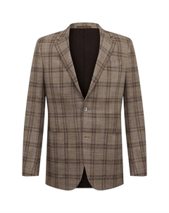 Пиджак из шерсти и шелка Zegna