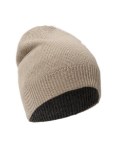 Кашемировая шапка с отделкой из кожи крокодила Stefano ricci