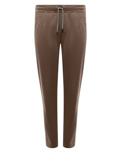 Брюки из хлопка и шелка Mvst