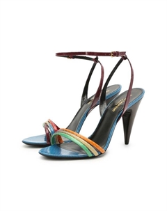 Кожаные босоножки Liya Saint laurent