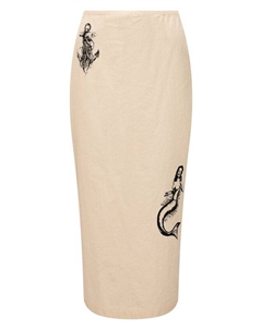 Хлопковая юбка Prada