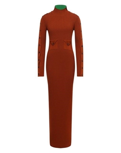 Шелковое платье Bottega veneta