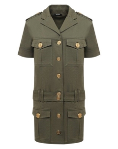 Хлопковое платье Balmain