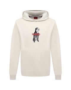 Хлопковое худи Hugo