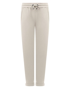 Хлопковые брюки Brunello cucinelli