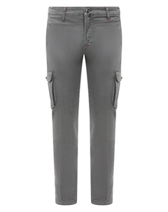 Хлопковые брюки-карго Kiton