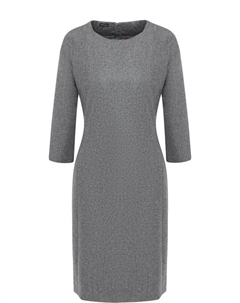 Шерстяное платье с круглым вырезом Kiton