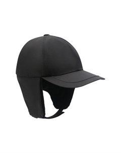 Шелковая бейсболка с мехом норки Zilli