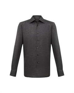 Сорочка из хлопка и льна Stefano ricci