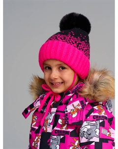 Шапка трикотажная для девочек Playtoday kids