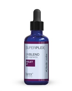 7 пигмент прямого окрашивания для волос фиолетовый Superplex Uniblend Pure Pigments Violet 50 мл Barex