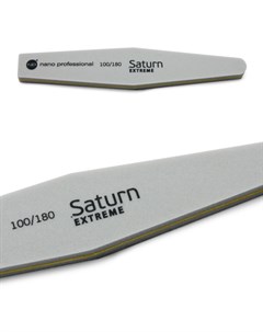 Пилка шлифовочная для ногтей 100 180 Saturn Extreme Nano professional