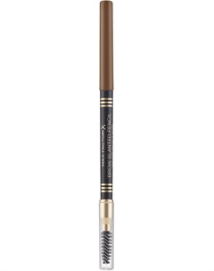 Карандаш с щеточкой для бровей 02 Brow Slanted Pencil soft brown 3 г Max factor