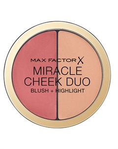 Румяна и хайлайтер 20 Miracle Cheek Duo brown peach champagne 11 г Max factor