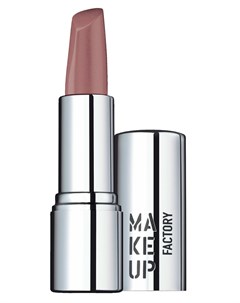 Помада кремовая для губ 113 радужный розовый Lip Color 4 г Make up factory
