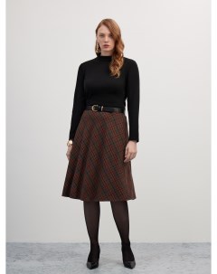 Юбка А-силуэта в клетку M(46) Lalis