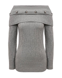 Шерстяной пуловер Rokh