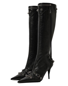 Кожаные сапоги Cagole 90 Balenciaga