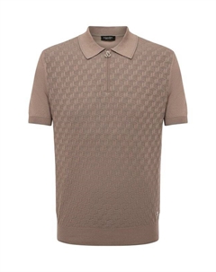 Поло из шелка и хлопка Stefano ricci