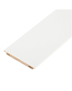 Доборная планка телескопическая Мона/Честер 100х10х2070/2130 мм эмаль белая (1 шт.) Vfd