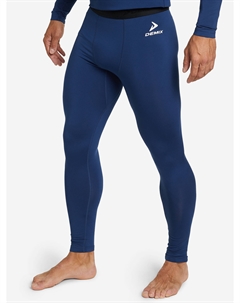 Тайтсы компрессионные мужские, Синий Demix