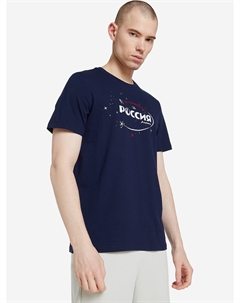 Футболка мужская Russian team, Синий Demix