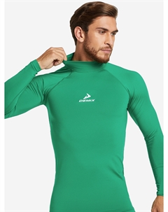 Лонгслив компрессионный мужской, Зеленый Demix