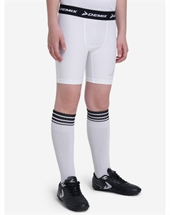 Шорты компрессионные для мальчиков Protect, Белый Demix
