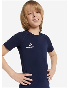 Футболка компрессионная для мальчиков, Синий Demix