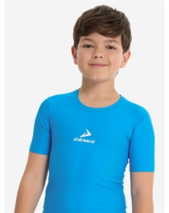 Футболка компрессионная для мальчиков, Голубой Demix